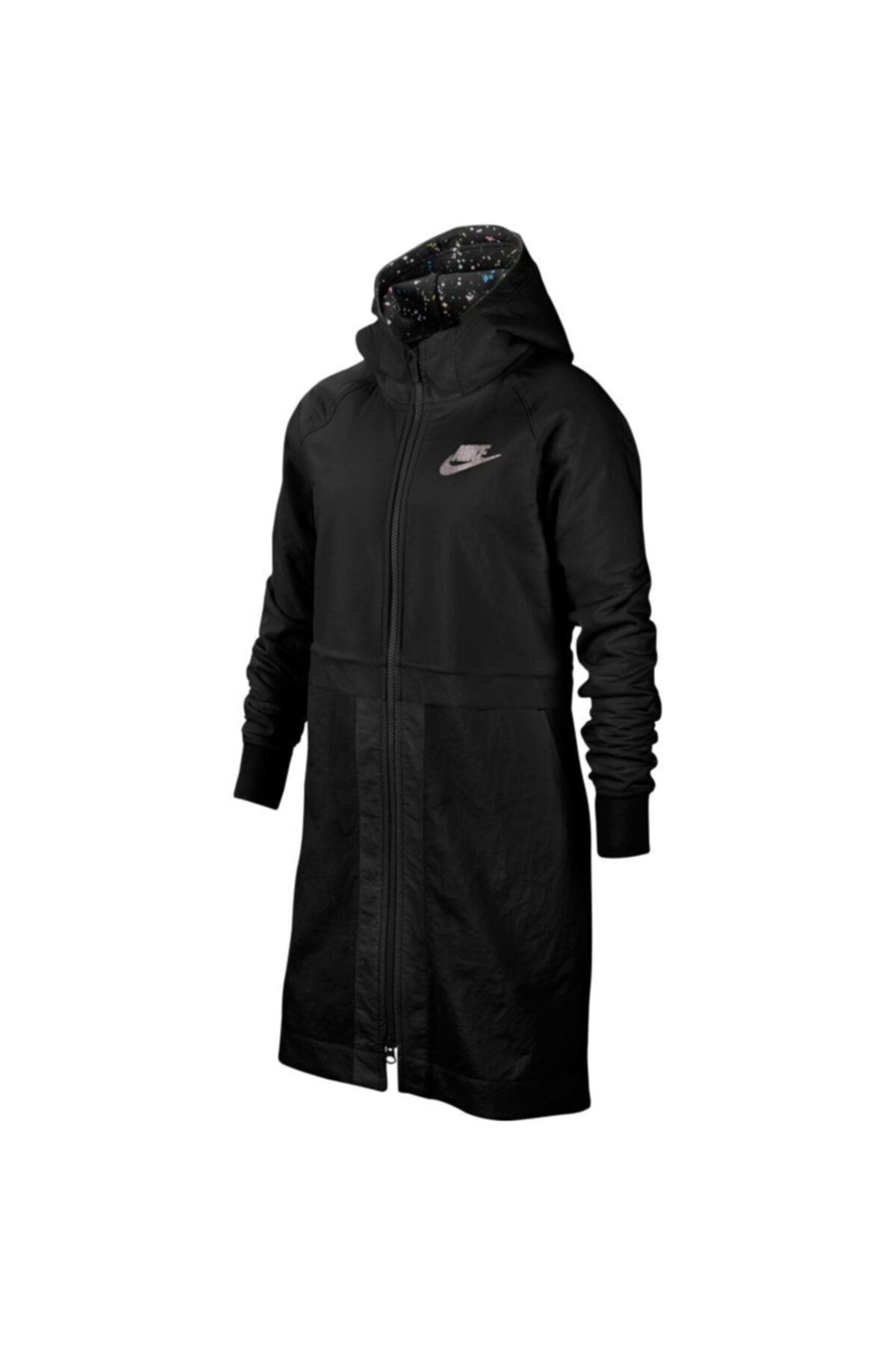 Nike Kız Çocuk  Siyah  G Nsw Pe Flc Parka Wz Parka Bv3058-010