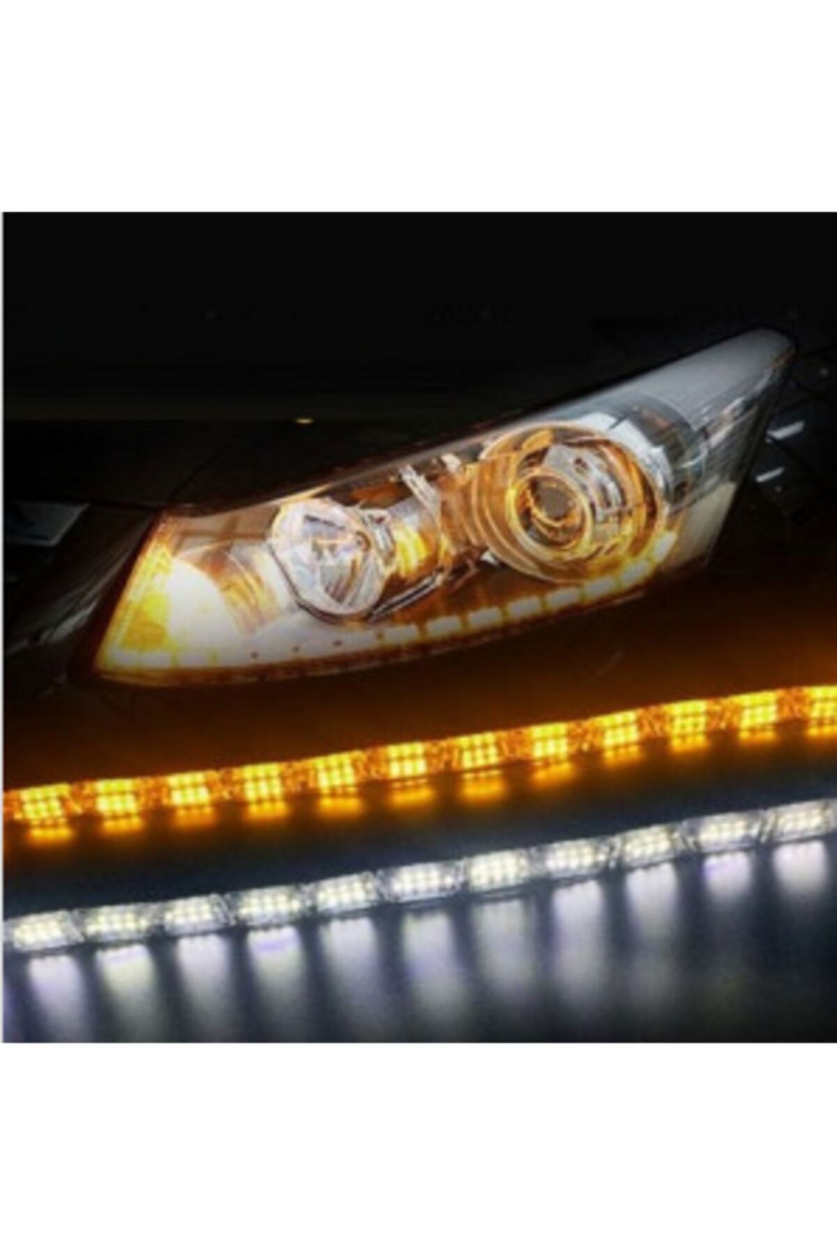 direct oto far ici kayar kayan kristal gunduz led sinyal lamba 50 cm fiyati yorumlari trendyol