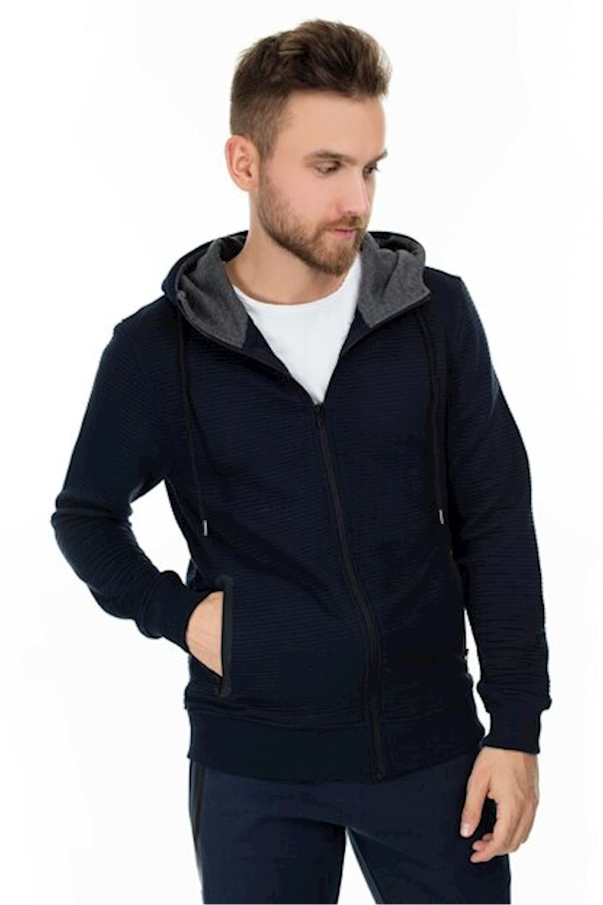 Cazador Erkek Siyah Mont