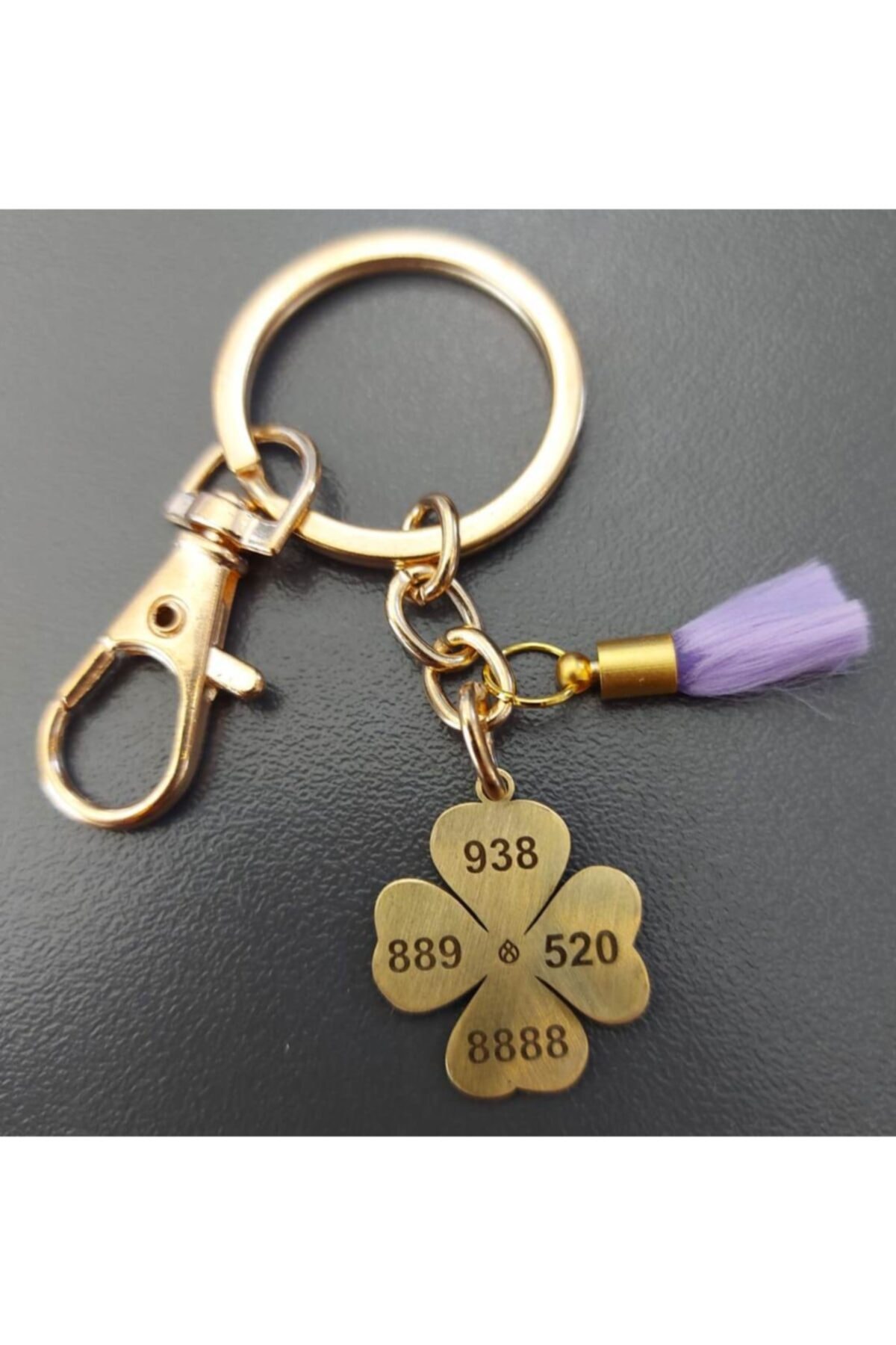 Numberrings Aşk Para Başarı Ve Ilahi Koruma Sayılı Yonca Anahtarlık