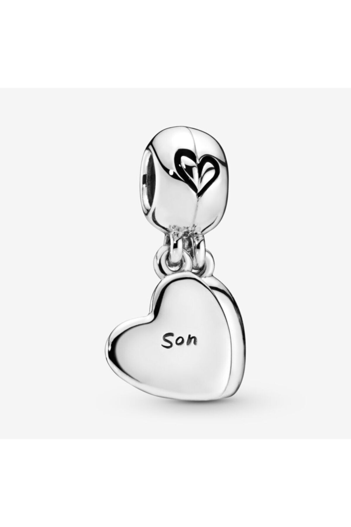 My Story Kadın Mother And Son Kalpli  Bileklik Uyumlu Gümüş Charm