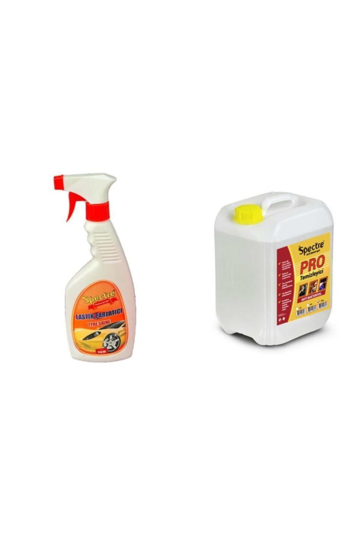 SPECTRE Lastik Parlatıcı + Anti Bakteriyel Temizleyici 10 Litre