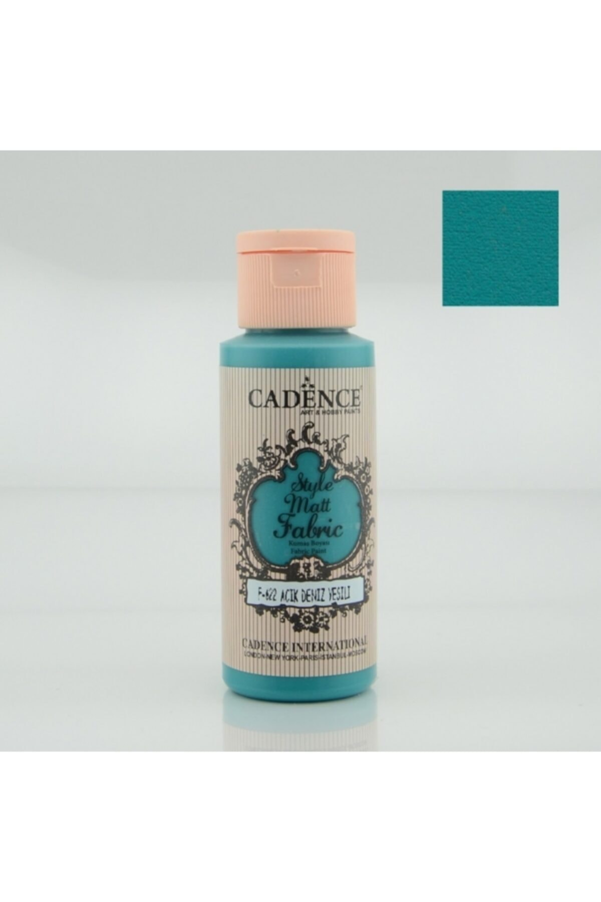 Cadence 622 Açık Deniz Yeşili Kumaş Boyası 59ml(cc)