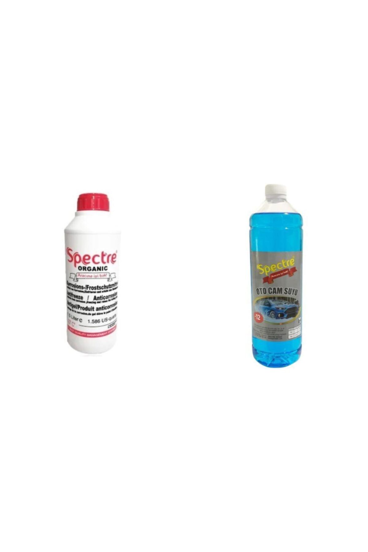 SPECTRE Kırmızı Antifriz + Cam Suyu