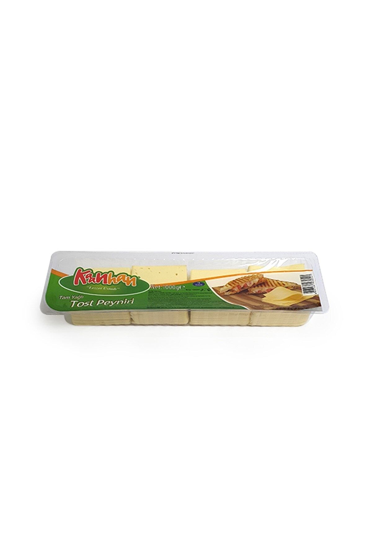 KAANHAN Tam Yağlı Dilimli Tost Peyniri 1000 G