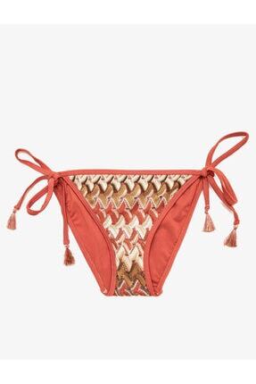 Koton Kadın D&uuml;s&uuml;k Bel Baglamali Bikini Alti