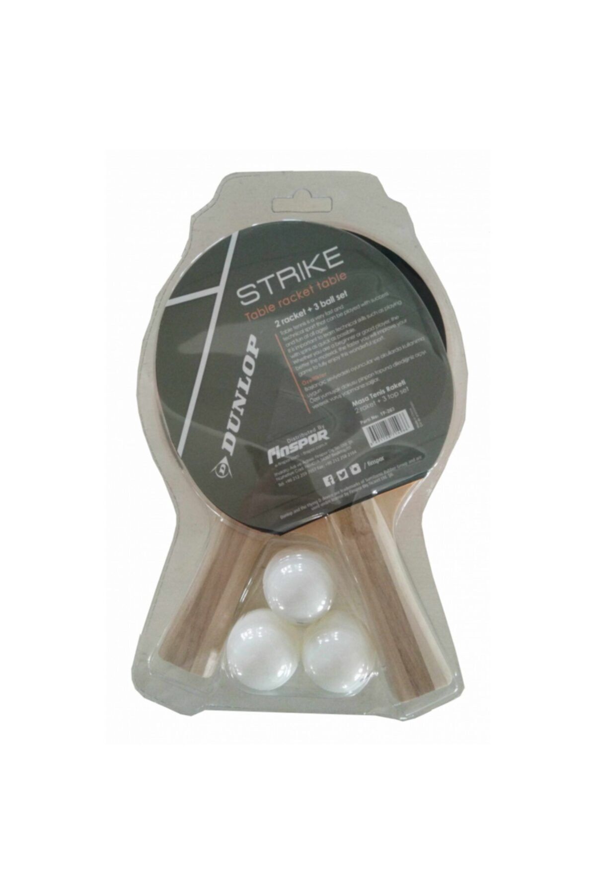 dunlop masa tenisi strike 2 raket 3 top set fiyati yorumlari trendyol