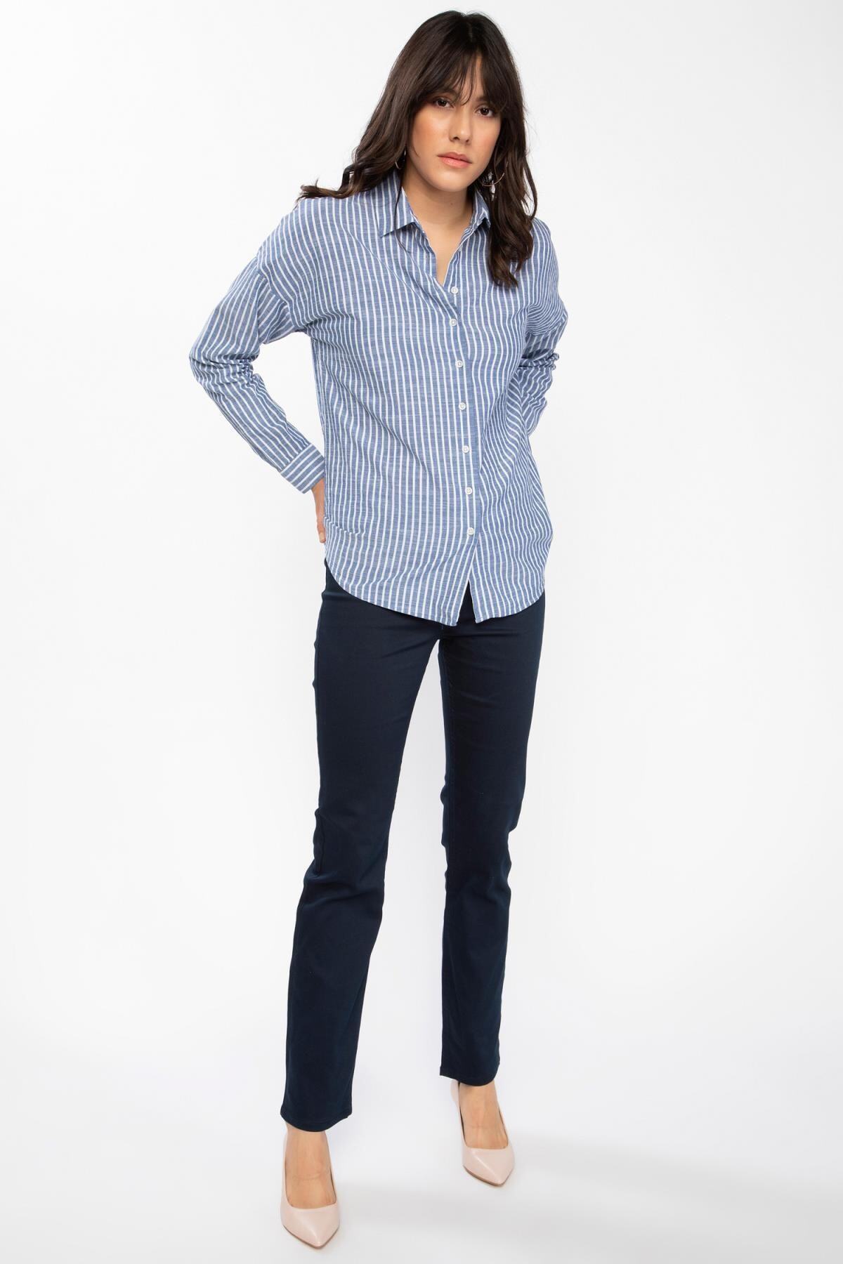 Defacto Kadin Carmela Straight Fit Pantolon J8755az 19sp In95 Fiyati Yorumlari Trendyol