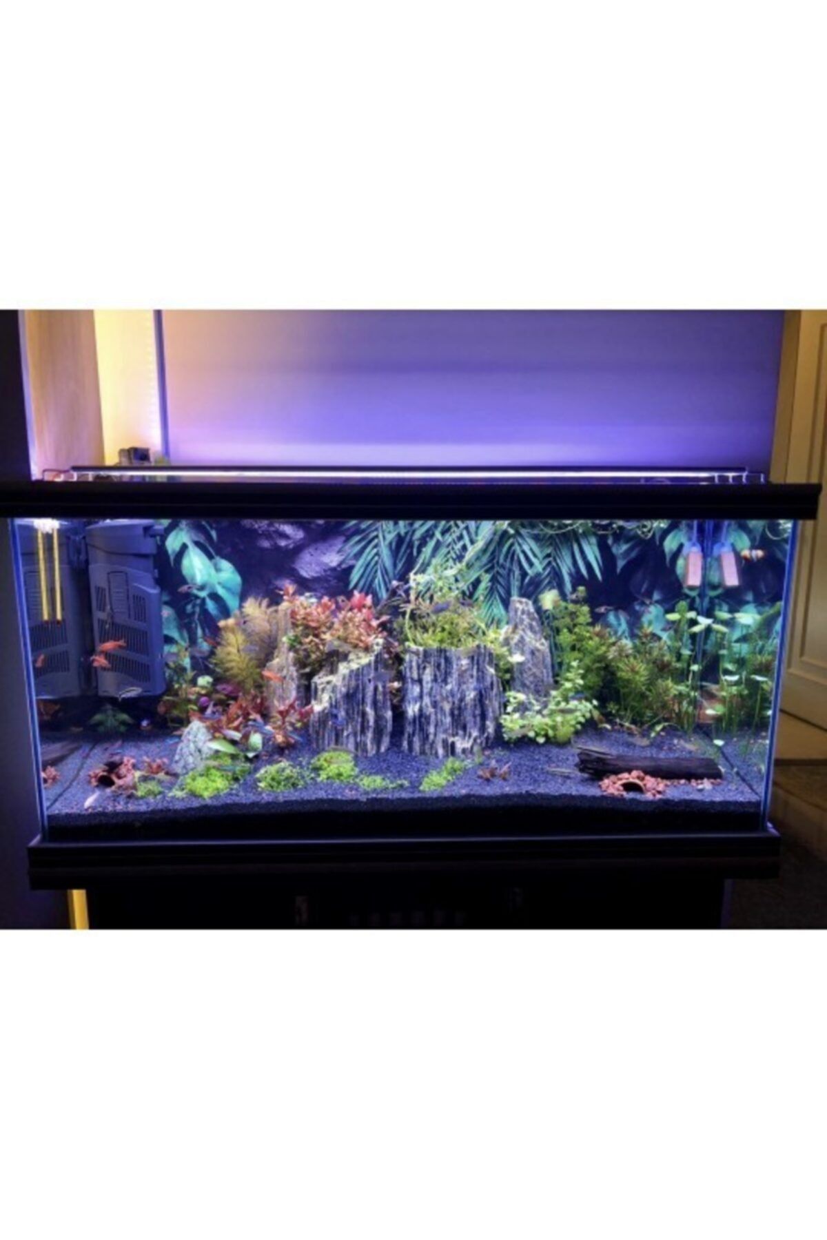 aqualed aquaplant full spectrum akvaryum aydnlatma krom kasa 120 cm fiyati yorumlari trendyol
