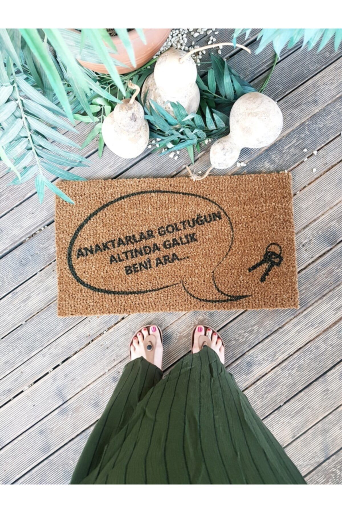 LAMONETA Anahtarlar Goltuğun Altında Koko Kıl Kapı Önü Paspası