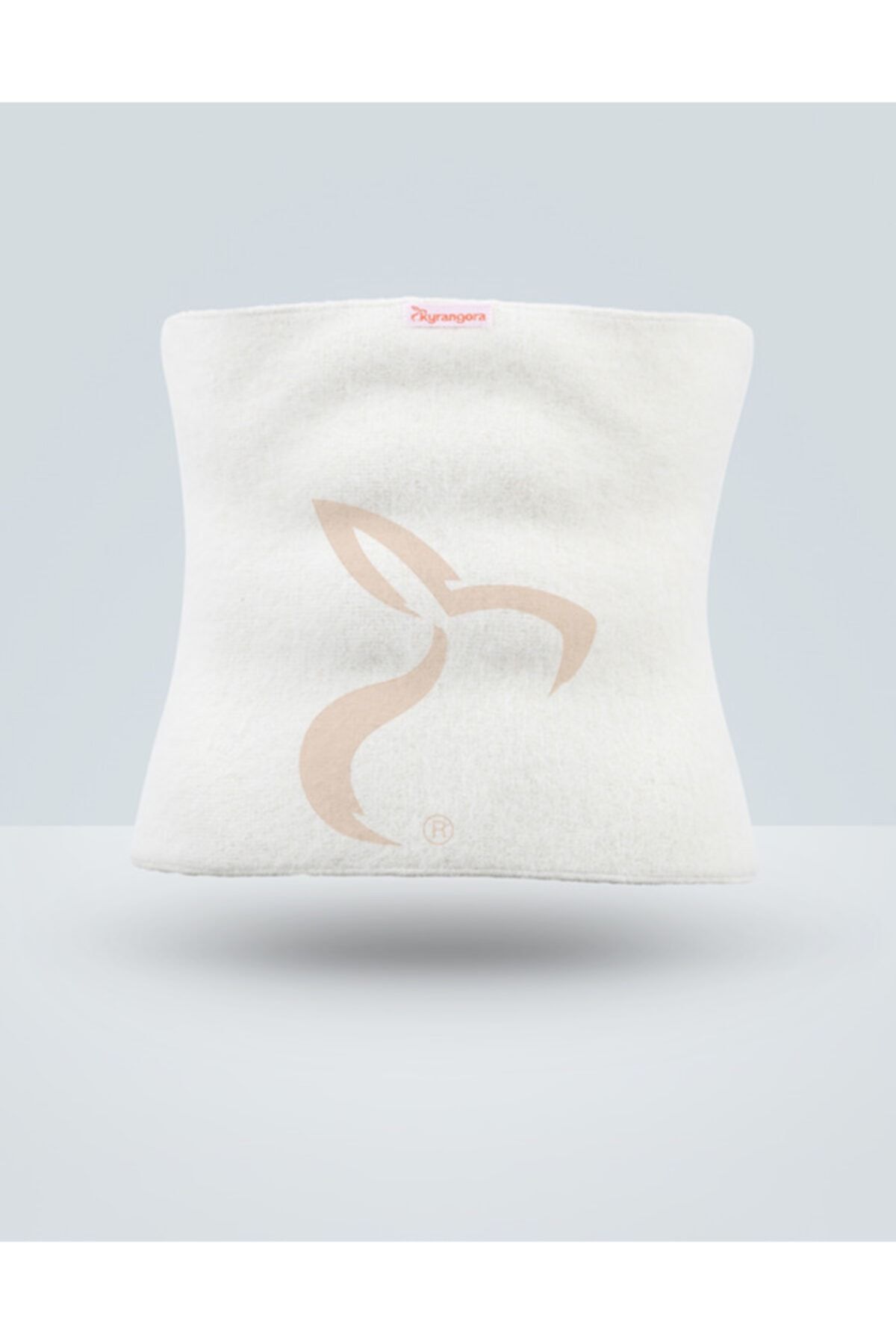 Kyrangora Unisex Krem Ince Angora Termal Bel ve Karın Bölgesi Isıtıcısı