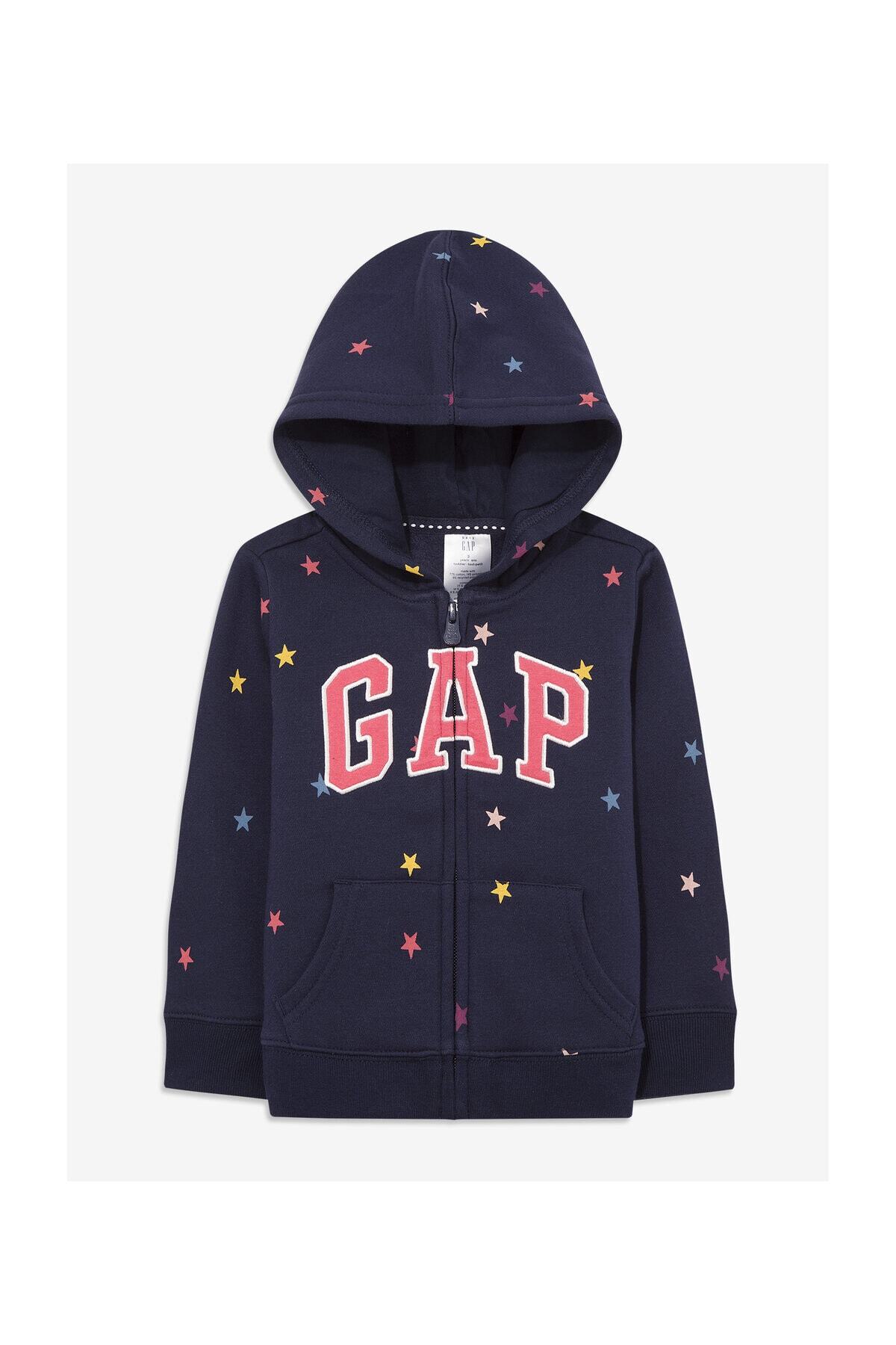 Gap Baby Kiz Bebek Logo Kapusonlu Sweatshirt Fiyati Yorumlari Trendyol