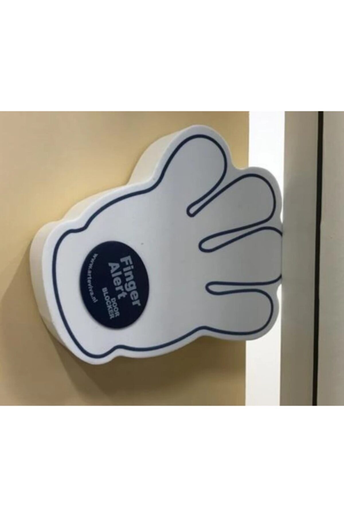 Odin Finger Alert Door Blocker, Parmak Kapı Engelleyici, Beyaz, Mavi