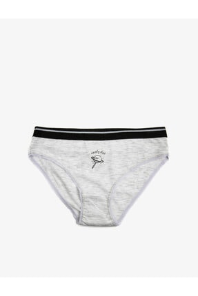 Koton Kadın Baskili Brief K&uuml;lot