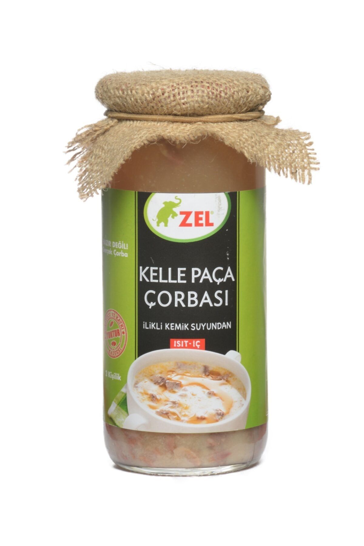 Zel Kelle Paça Çorbası 480 Ml - Ilikli Kemik Suyundan