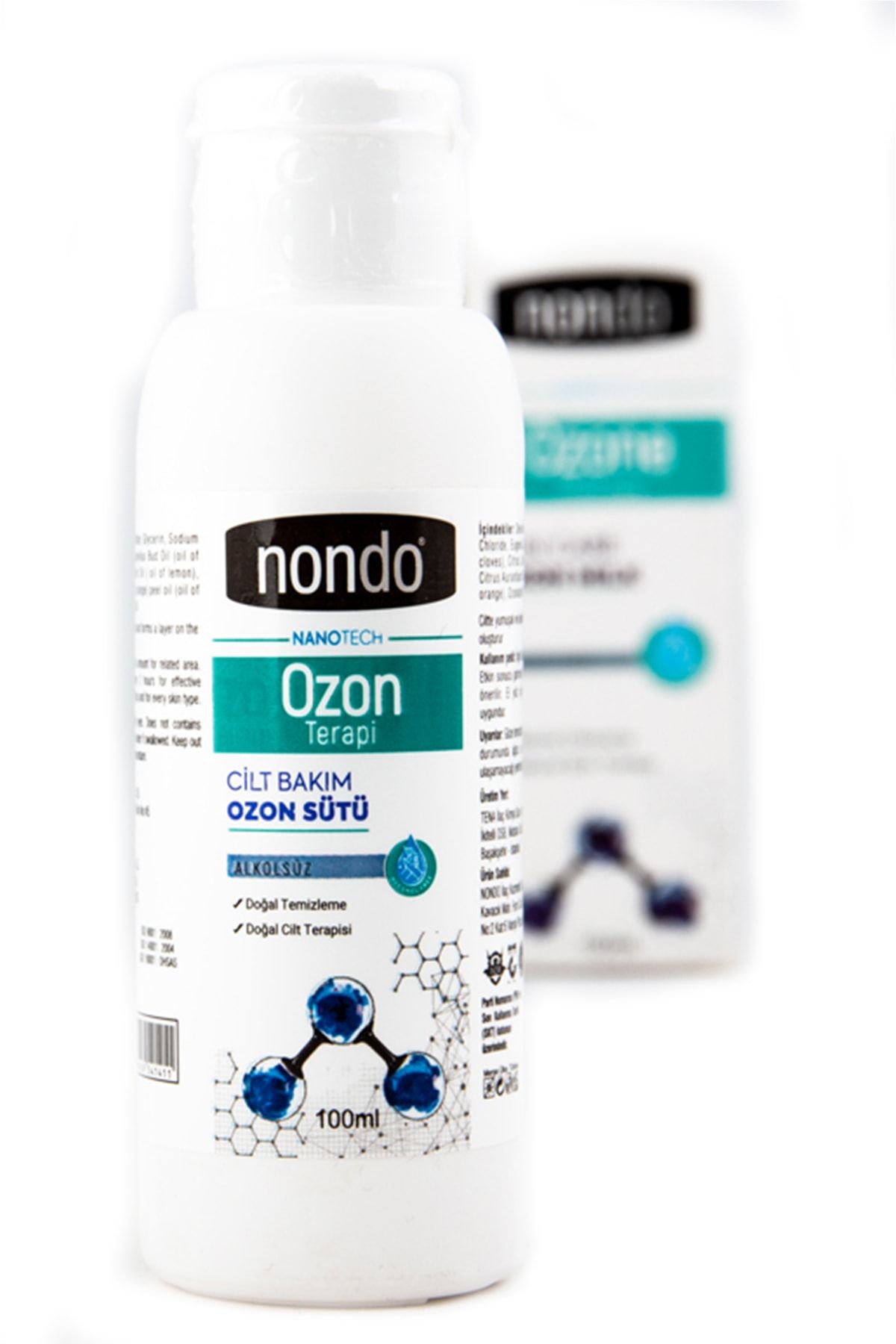 Nondo Ozon Cilt Bakım Sütü 100 ml 2 Adet