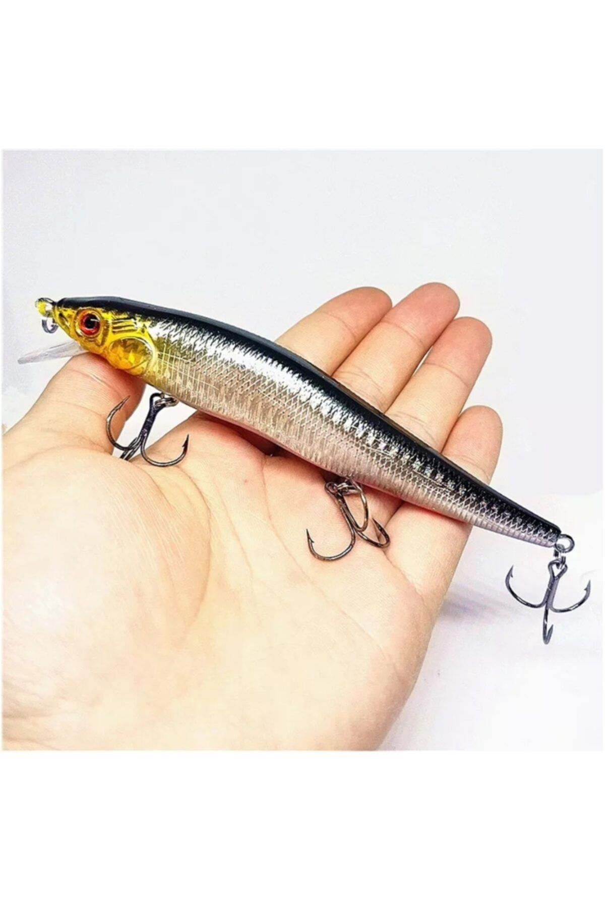 usmtekno 20gr.sahteyem Lures Rapala,turna,levrek,lüfer,ailesi Rapalasuniyem Gümüş