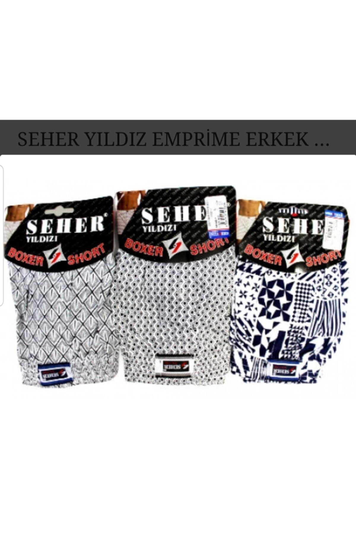 Tutku Seheryildiz Erkek Boxer 6 Adet