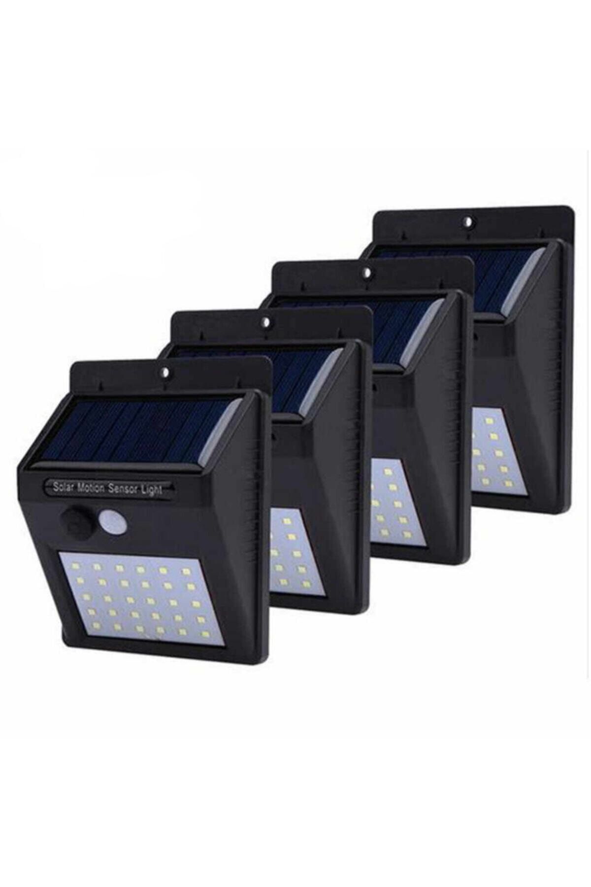 DEMİRHAN İTHALAT Solar Light Güneş Enerjili 20 Led Li Bahçe Aydınlatma Dış Mekan Lambası Hareket Sensörlü