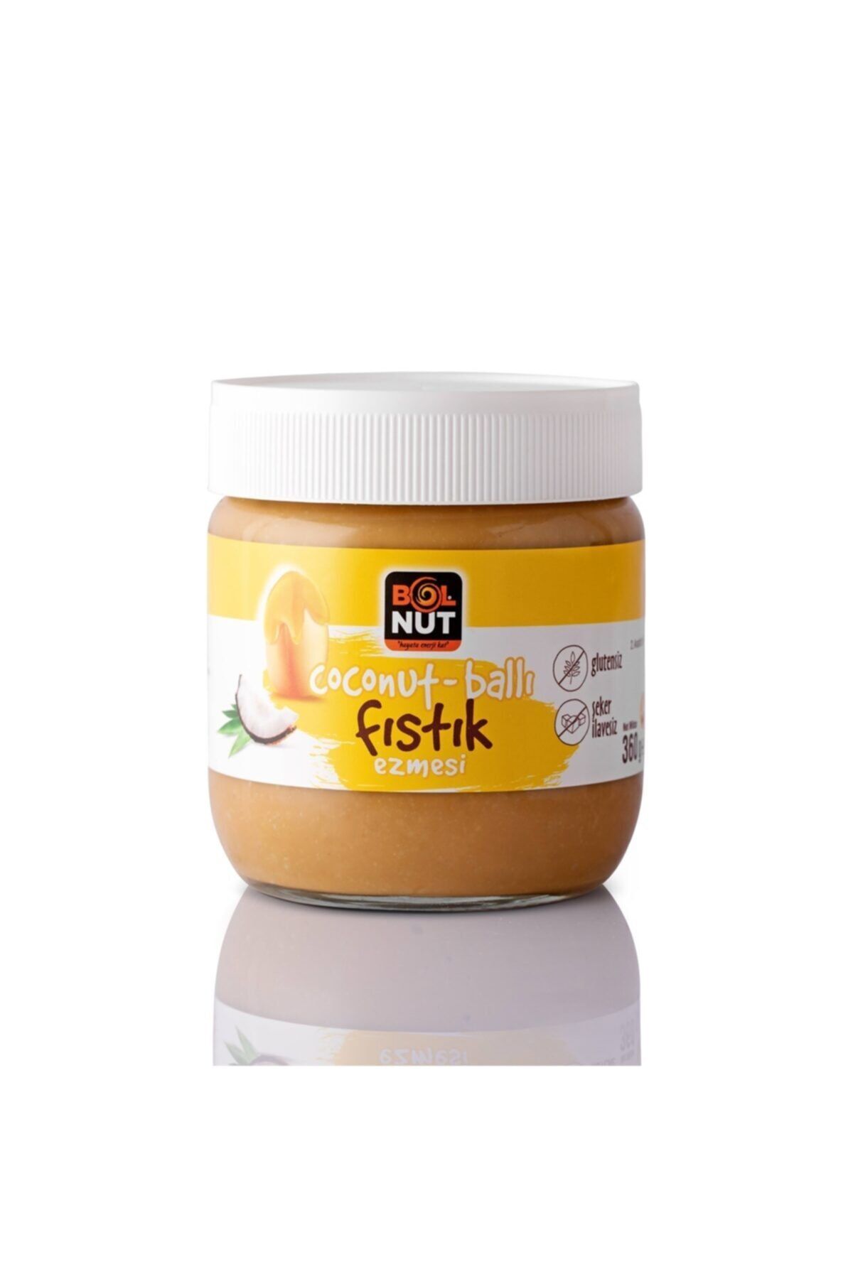 Bolnut Coconut & Ham Ballı Yer Fıstığı Ezmesi 360g Beeo Bal