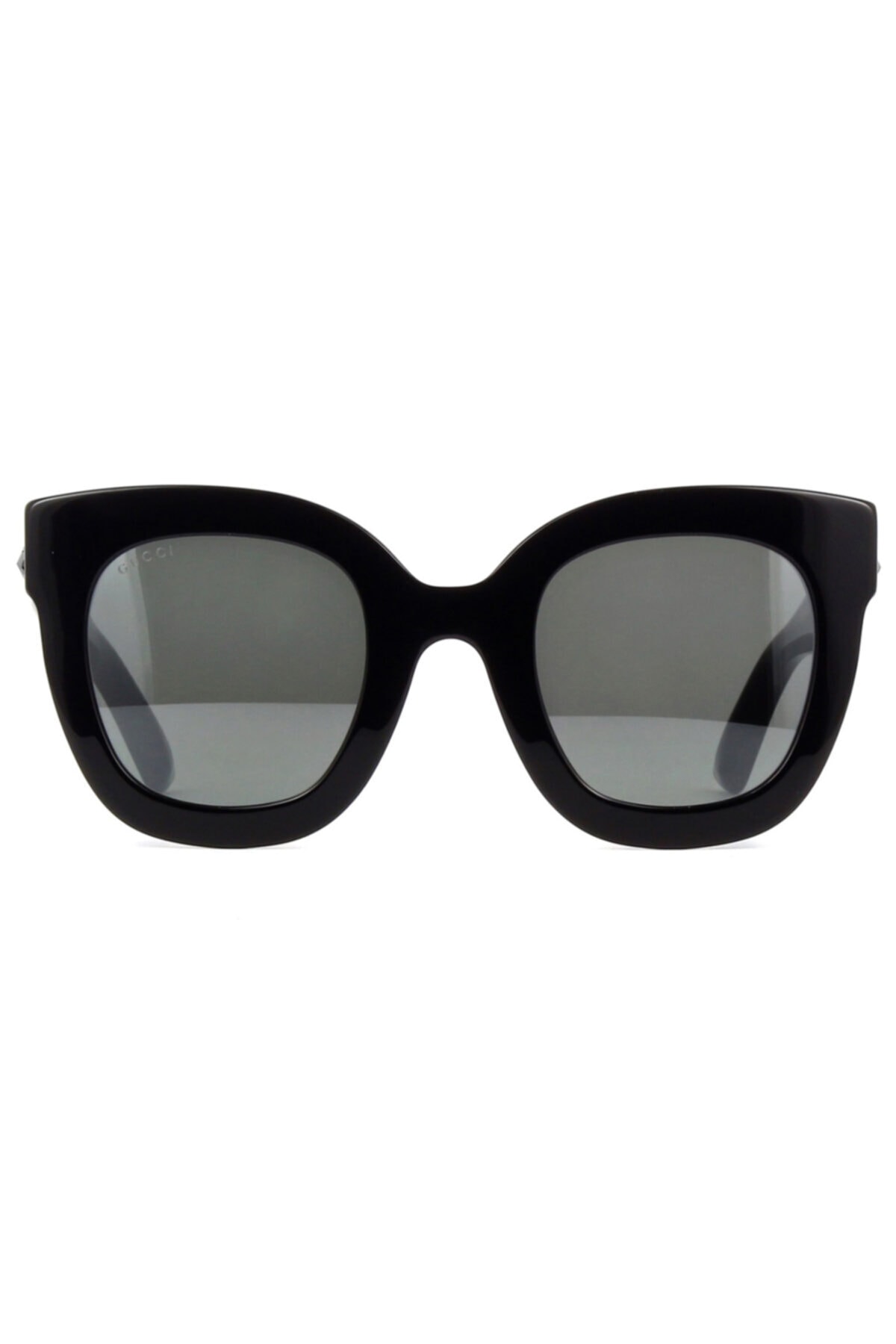Gucci Gg 0208s 002 49 Köşeli Siyah Aynalı Kadın Güneş Gözlüğü