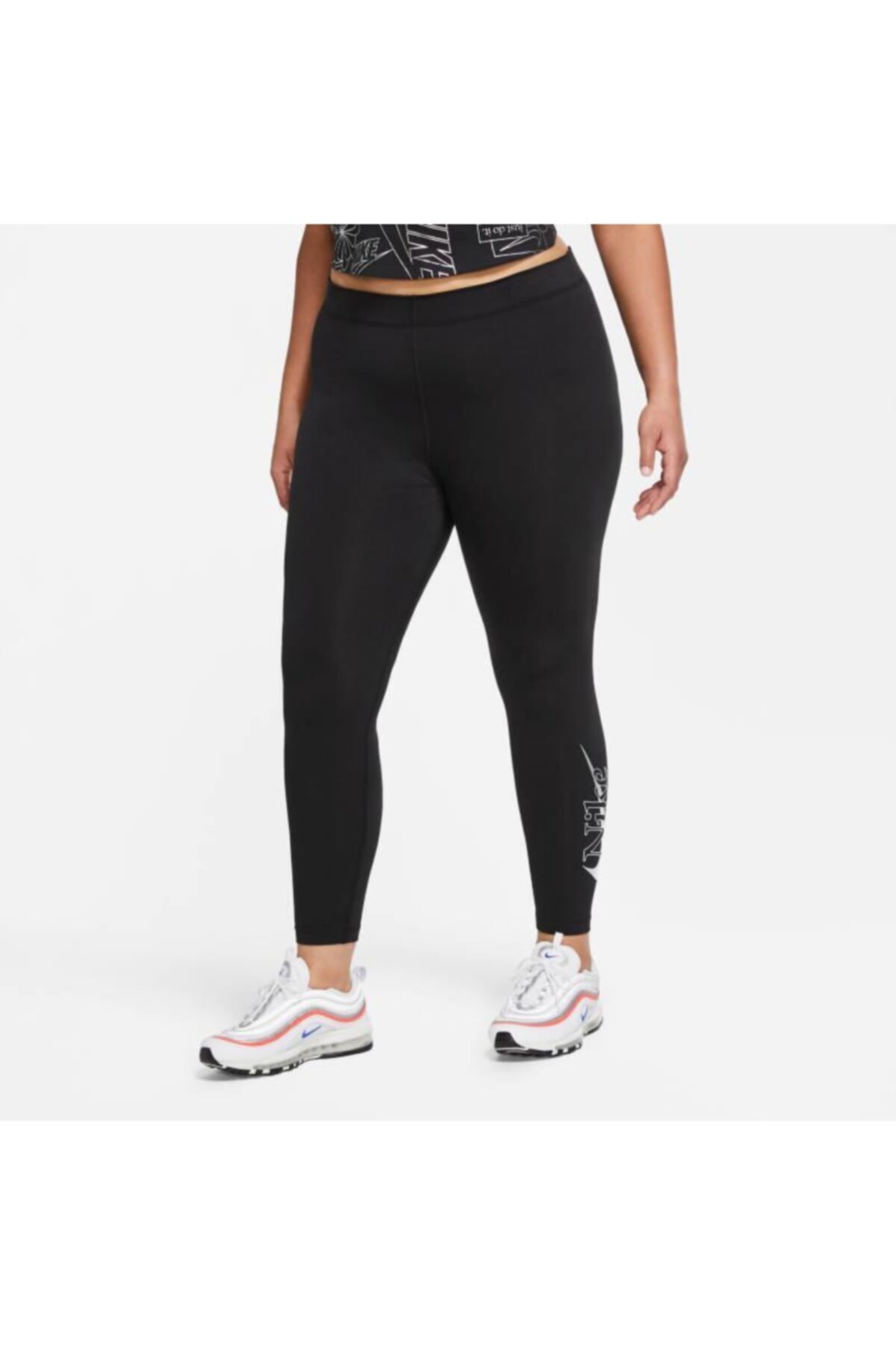 Nike Kadın Siyah Spor Tayt