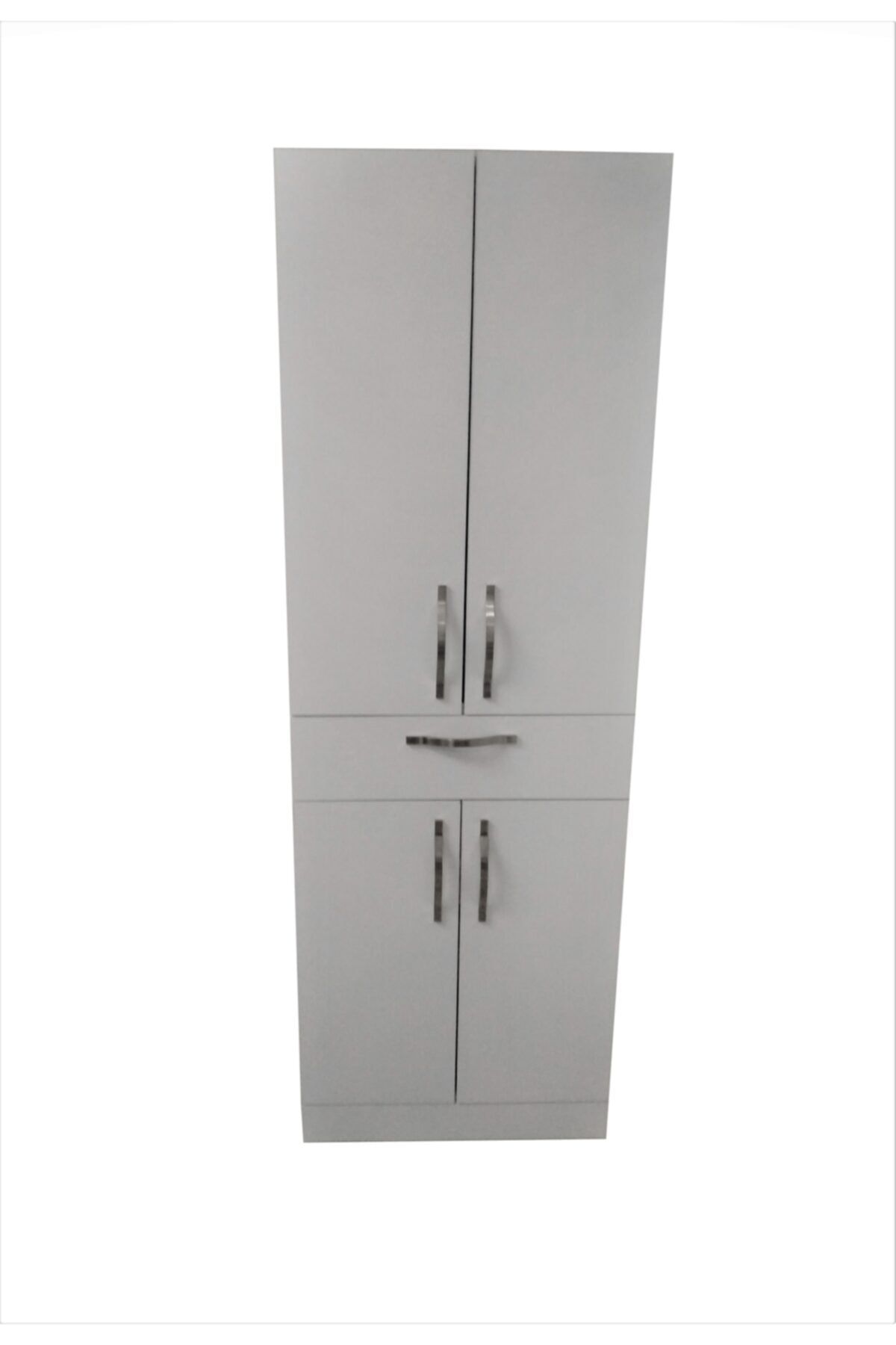 Ahşap Mobilya Mdf Kapaklı Çamaşır Makinası Dolabı, Beyaz Banyo Dolabı, Temizlik Dolabı, Beyaz Çamaşır Dolabı