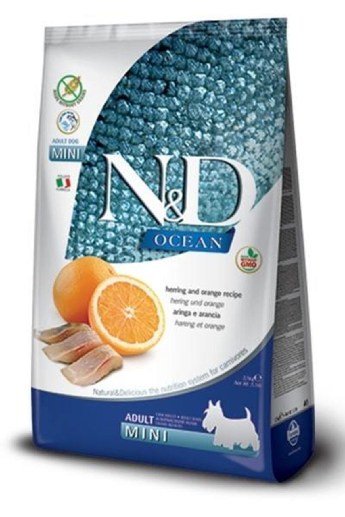 N&D Ocean Balıklı ve Balkabaklı Tahılsız Küçük Irk Yetişkin Köpek Maması 7 kg