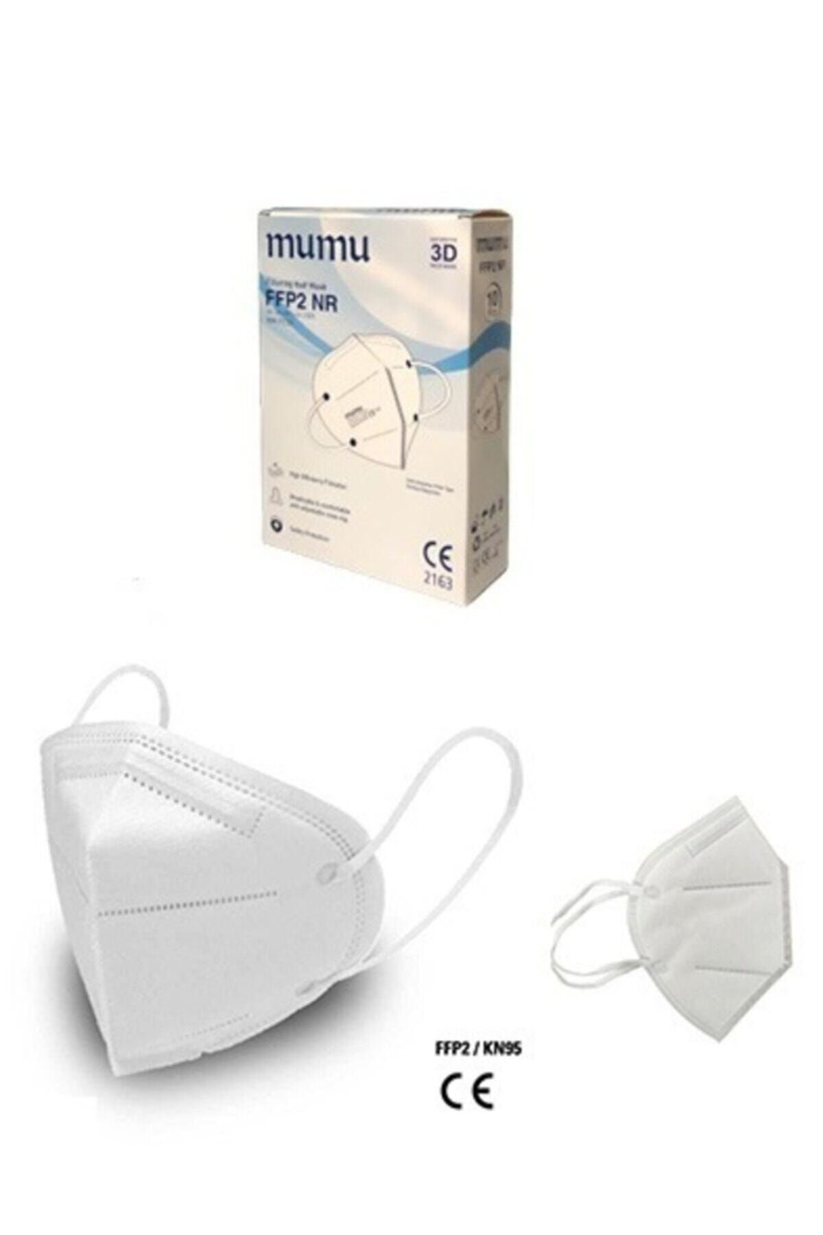 mumu ffp2 yuksek filtrasyonlu full ultrasonic 5 katli koruyucu maske 10 adet fiyati yorumlari trendyol