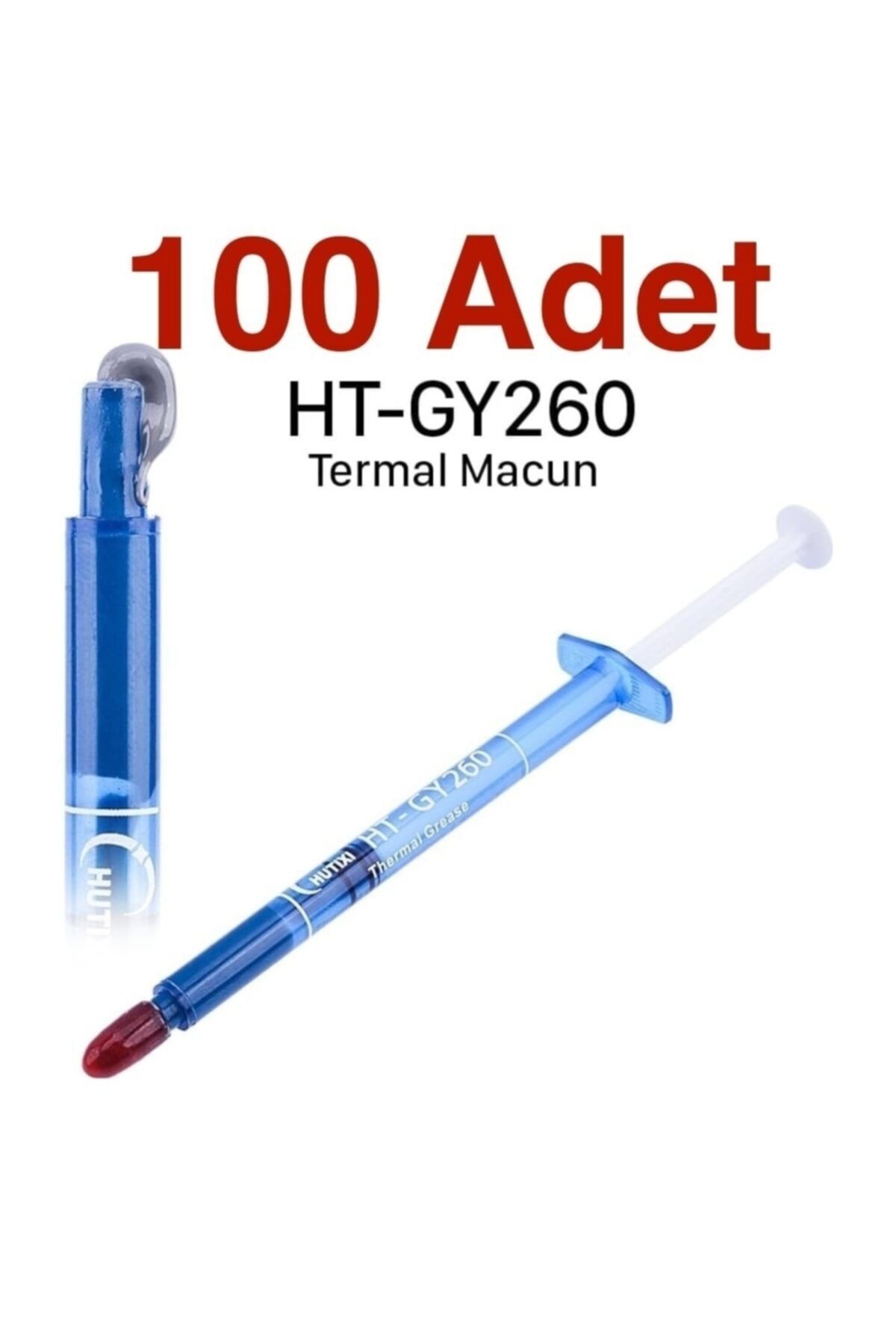 DTS Teknoloji Tek Kullanımlık Küçük Boy Hutixi Ht-gy260 Cpu Termal Macun (100 Adet)