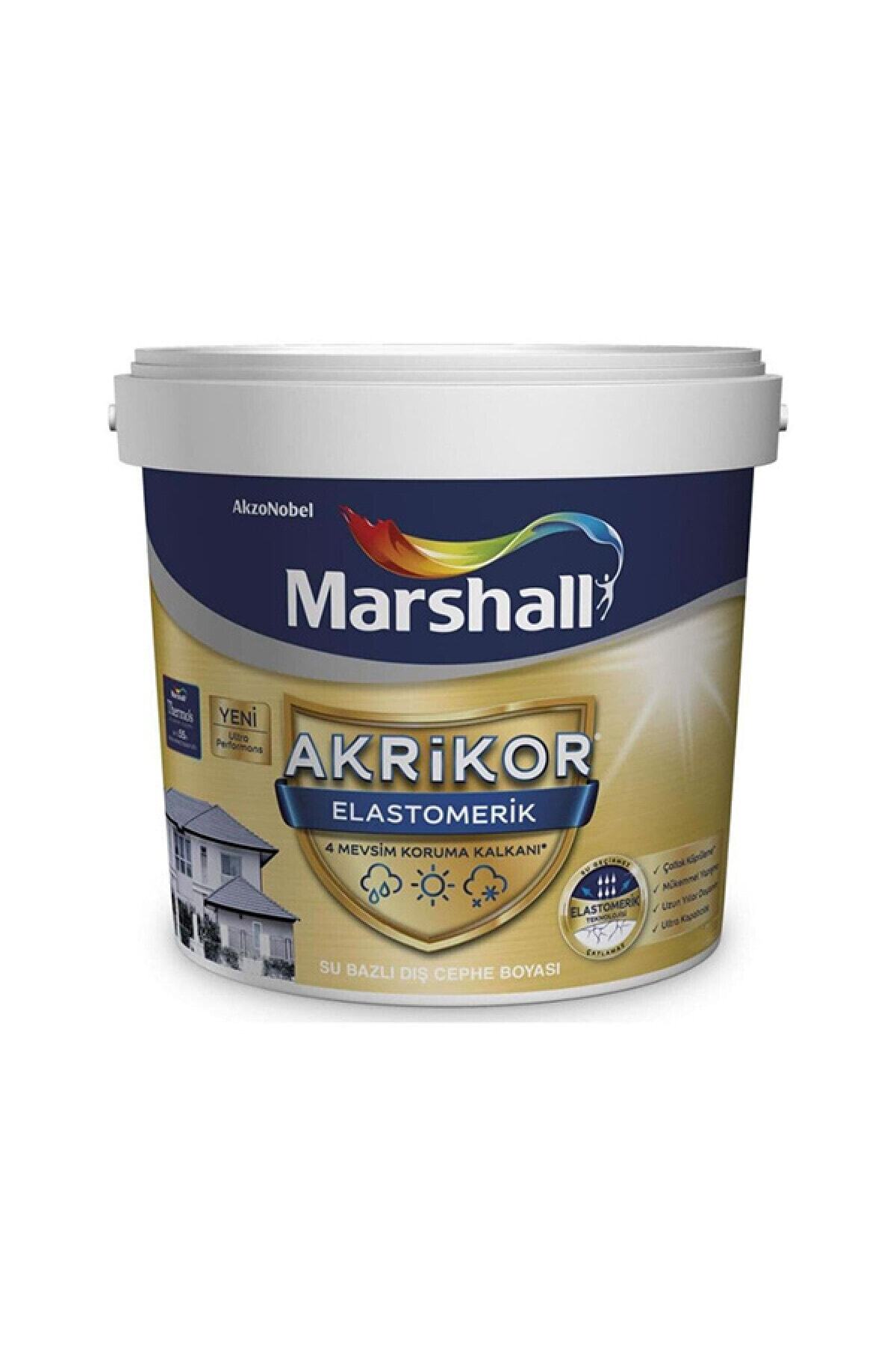 Marshall Akrikor Elastomerik Beşibiryerde Boya 2,5 L