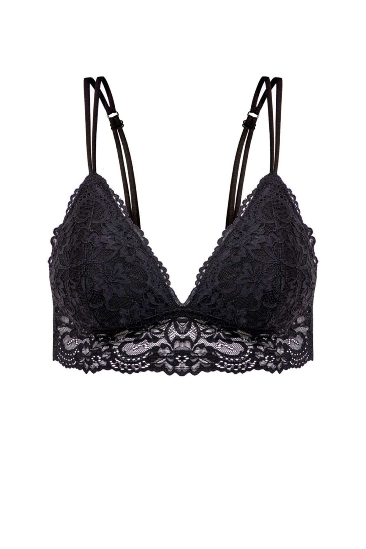 HAREM SUARE Kadın Siyah Bralet