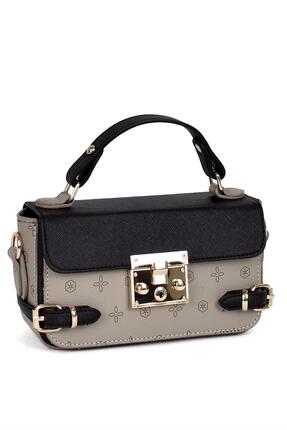 359 Kadın El Çantası Vizon Image 2