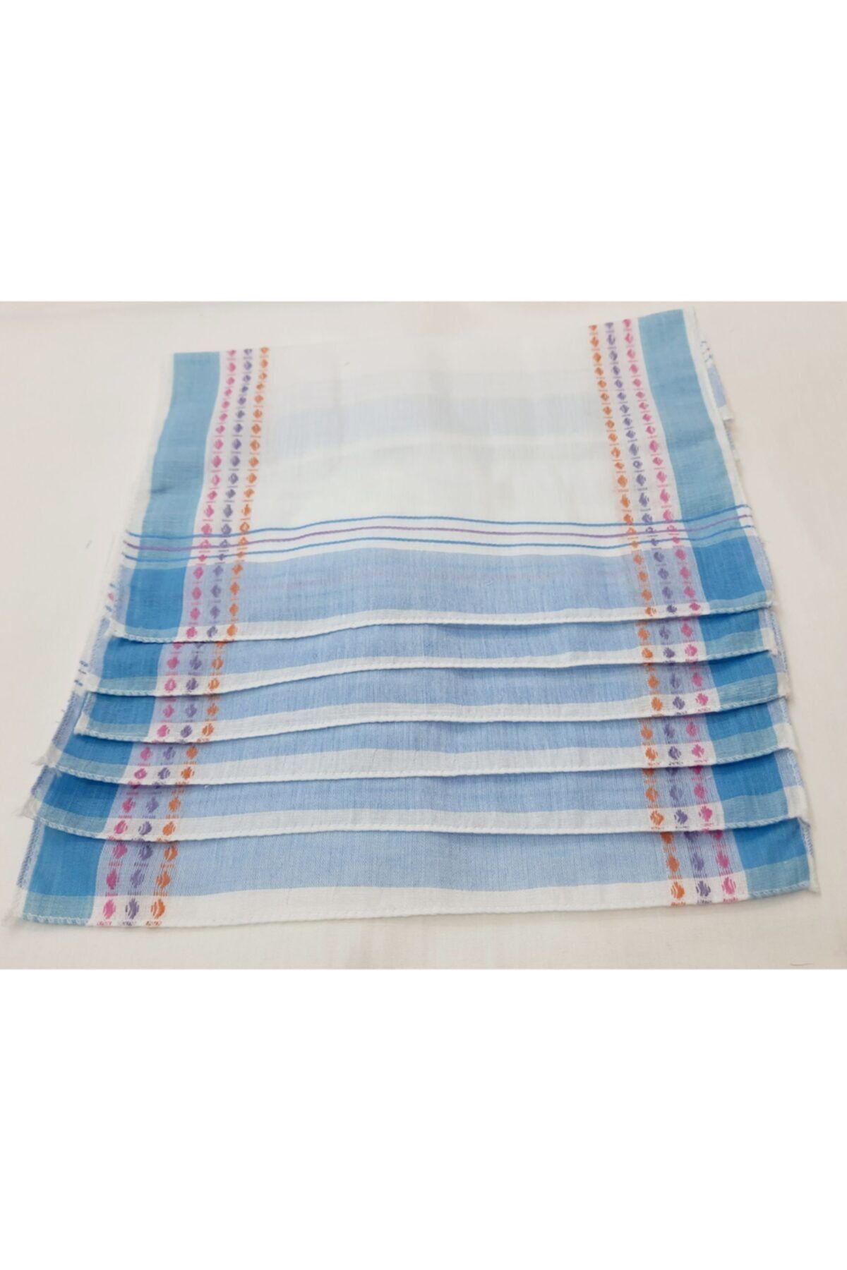 BERKAY Sun Tekstil'den Pamuklu Mendil 6 Adet 28*28 Cm.