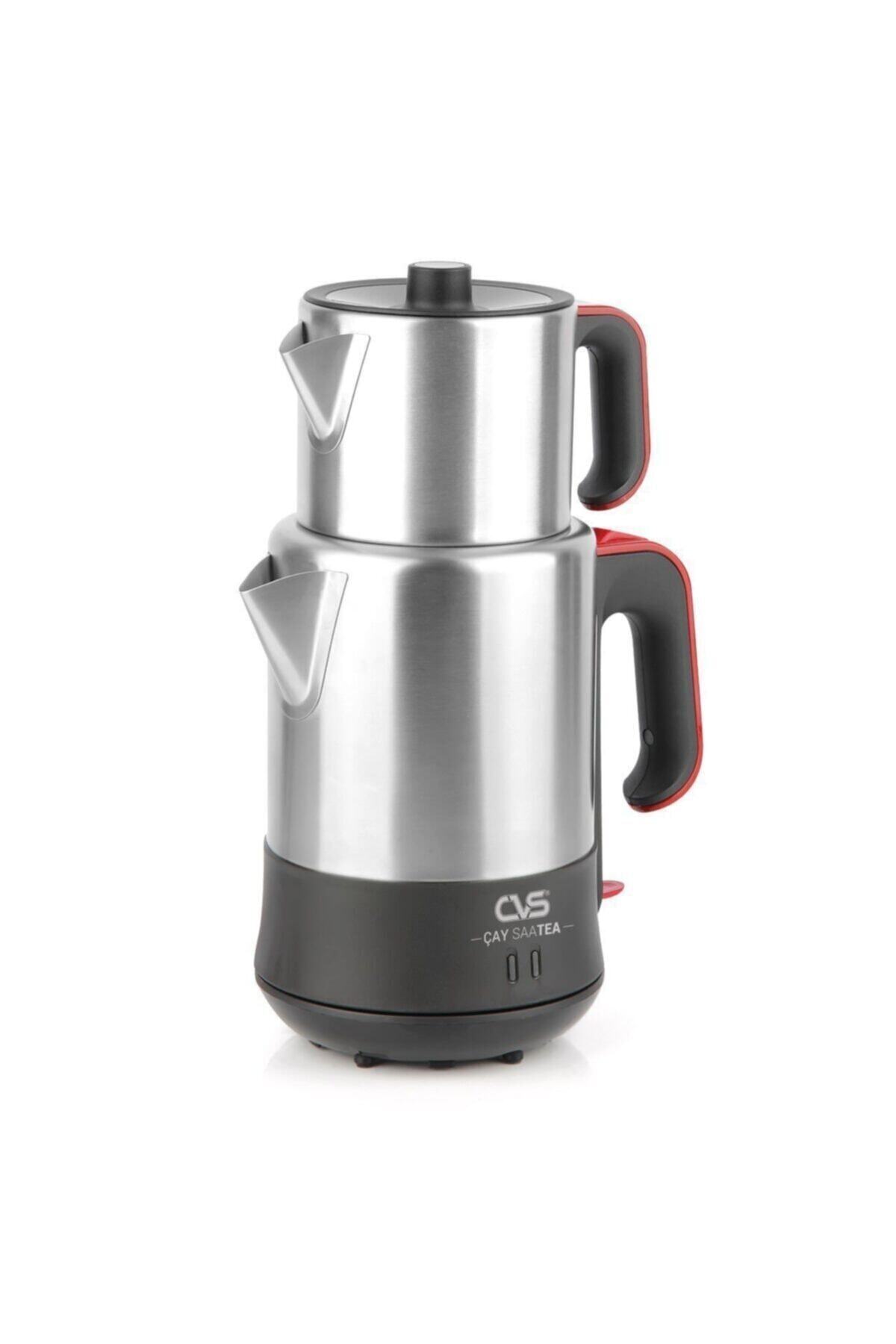 CVS Dn91123 Çay Saattea Kırmızı Elektrikli Çaycı