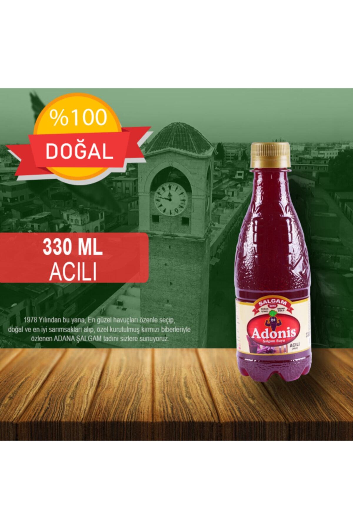 Adonis Şalgam Acılı Adana El Yapımı 48 Adet 330ml