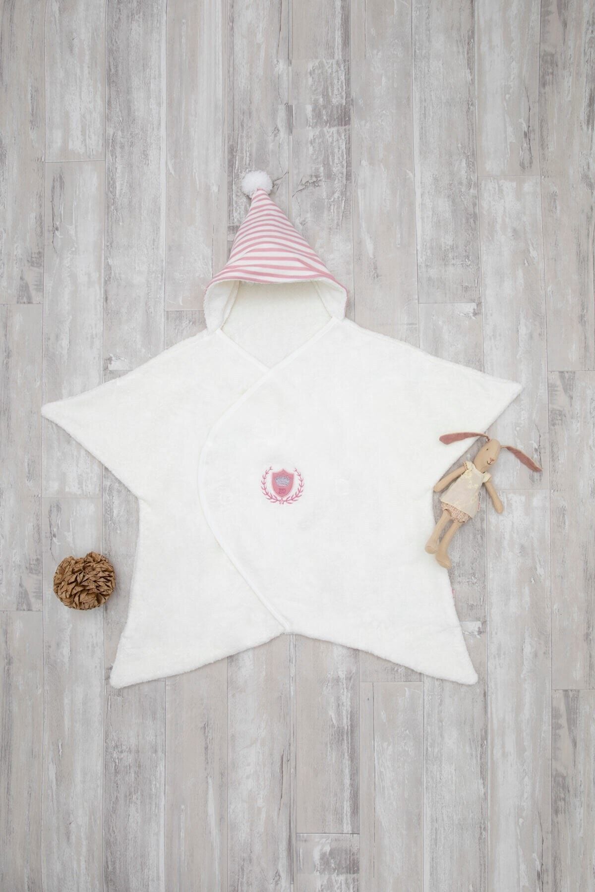 Babydola Unisex Bebek Yıldız Havlu
