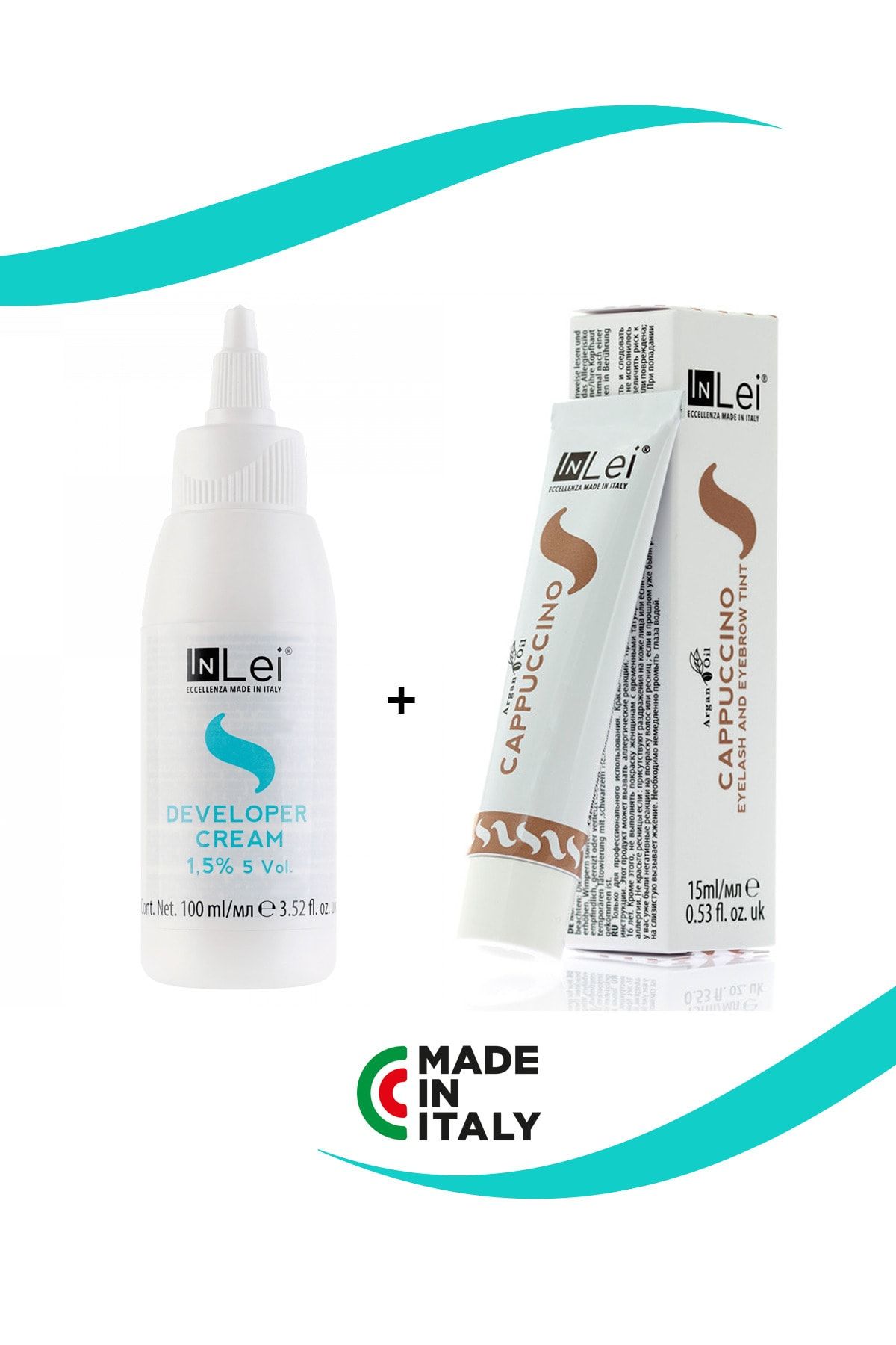 İnLei Argan Yağlı Kaş Ve Kirpik Boya Seti
