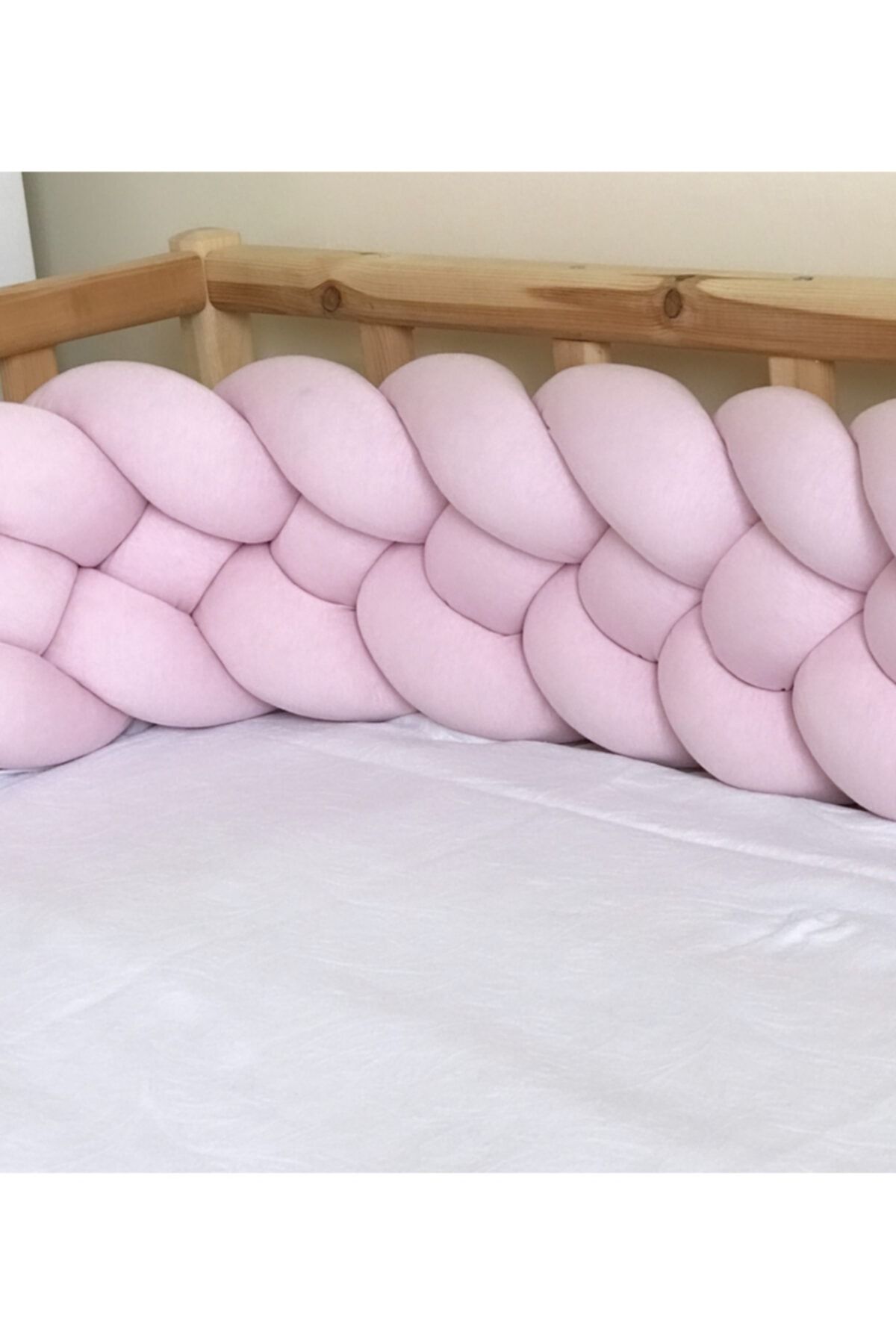 ÖrgüYastik 560 Cm Örgü Düğüm Yatak Kenar Koruyucu Yastık