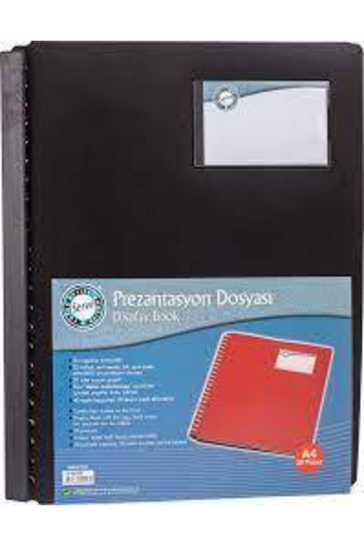 Serve Prezantasyon Dosyası Siyah Sv6620sy