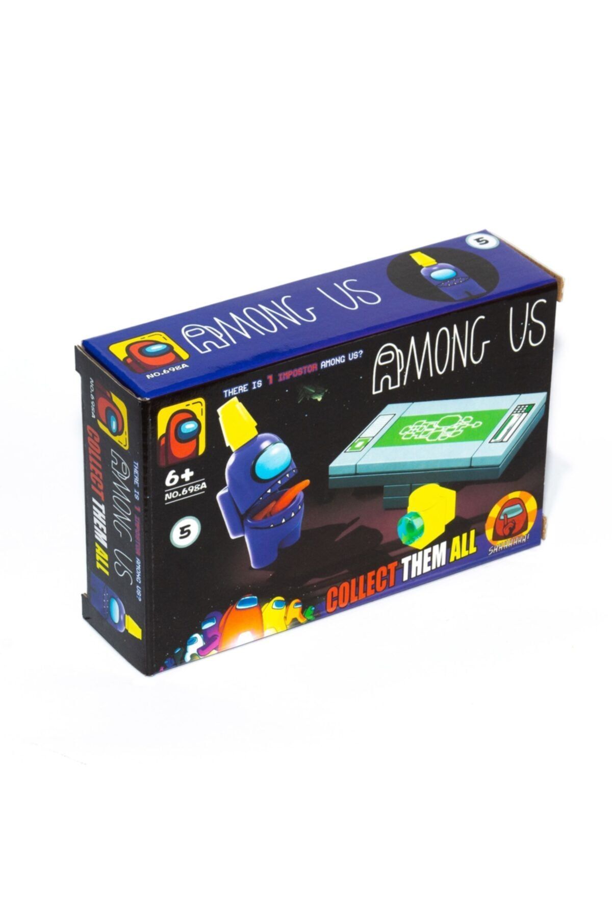 AMONG US Koleksiyon Brick Lego Build Set Mor