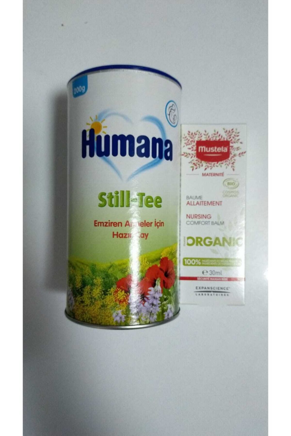 MAMSEL Mustela Gögüs Ucu Çatlak Önleyici Kremi 30 Gr +humana Still Tea