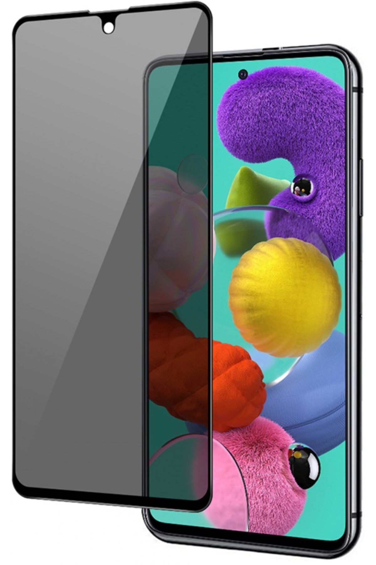 Kilifplus Xiaomi Poco X3  Uyumlu  Nfc Kırılmaz Cam 5d Ekran Koruyucu Karartmalı Hayalet Cam