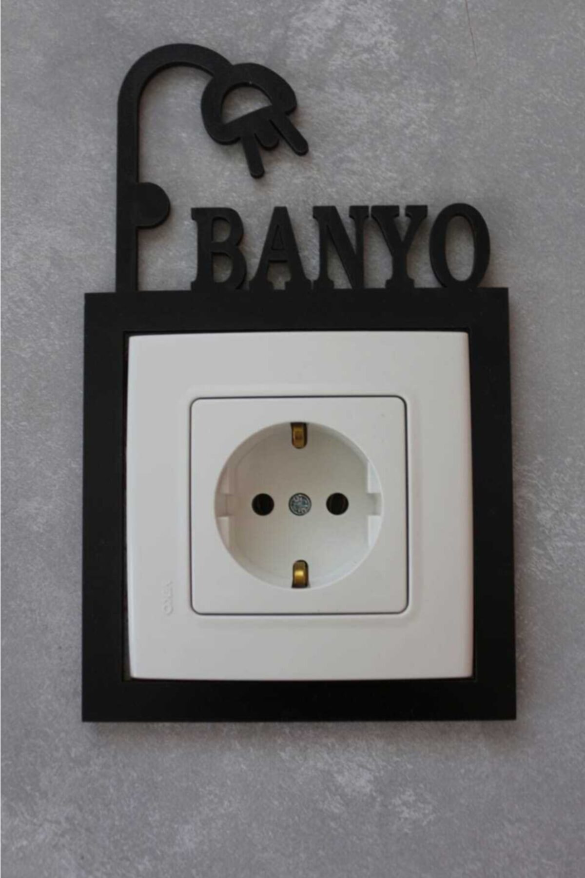 ALDEMO Banyo Dekoratif Priz Çerçevesi