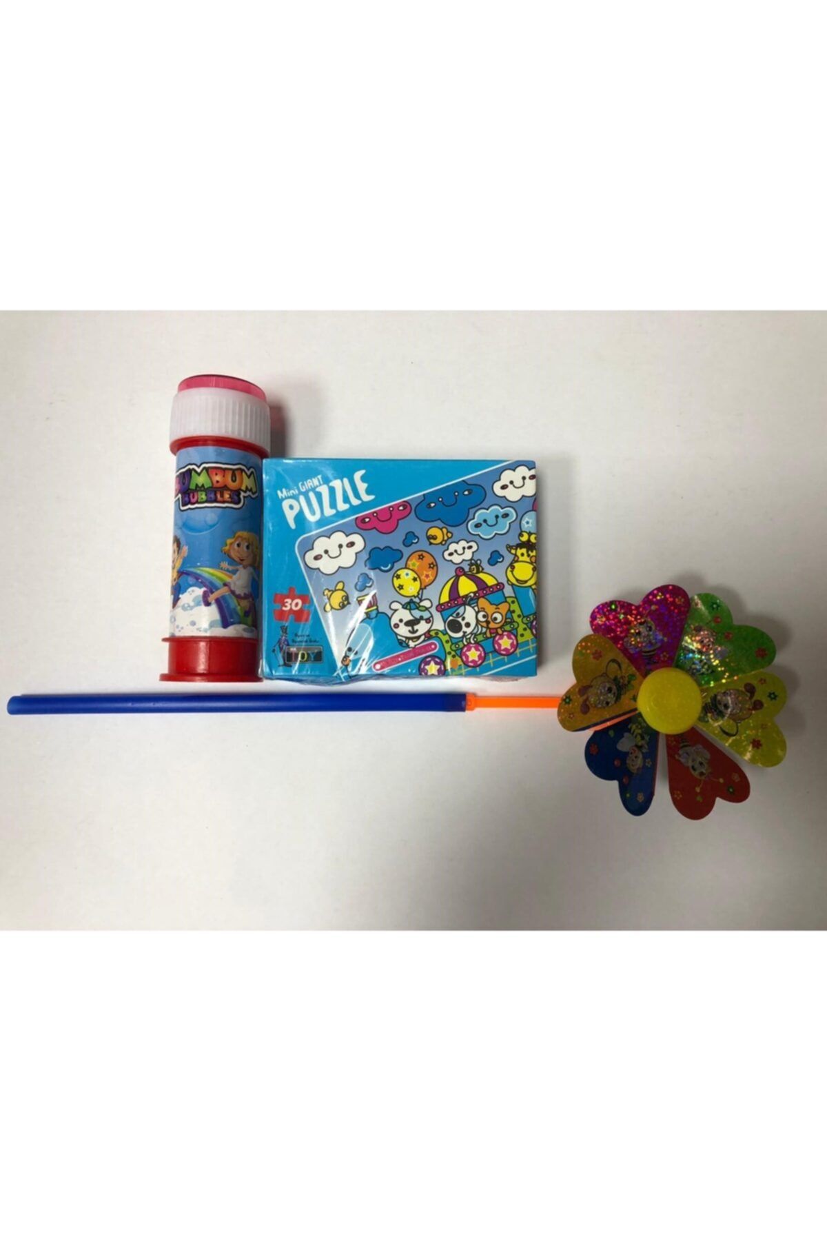 Esmay Köpük Baloncuk + Mini Rüzgar Gülü + Mini Puzzle