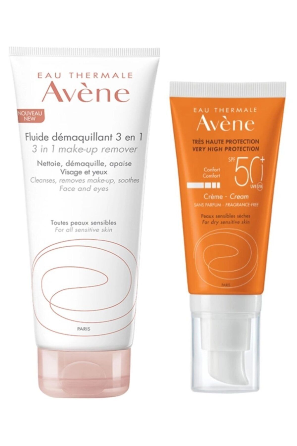 Avene Kuru Ve Hassas Ciltler Için Güneş Koruma  Temizleme Losyonu