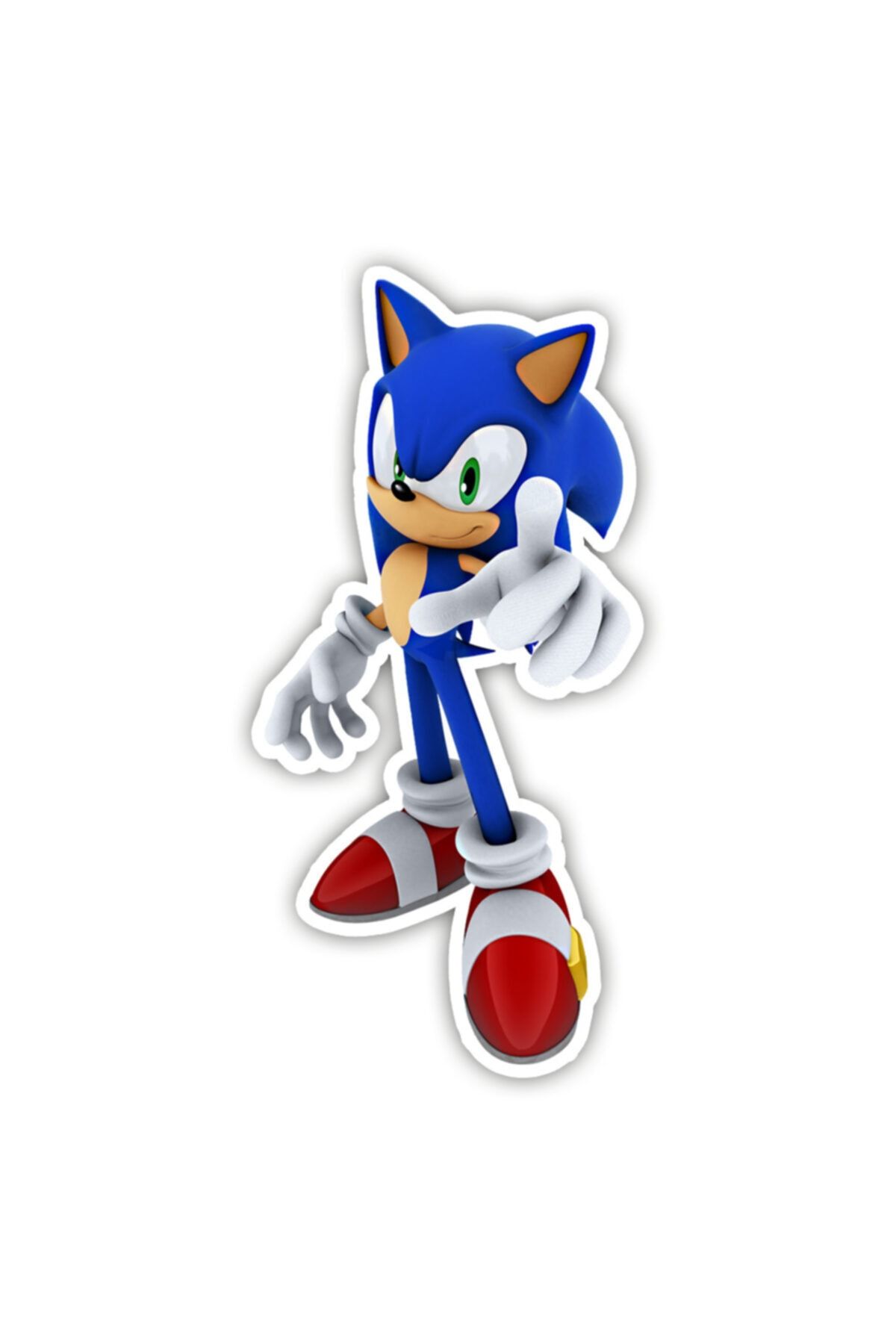 Stickker Sonic Sticker (3 Adet)