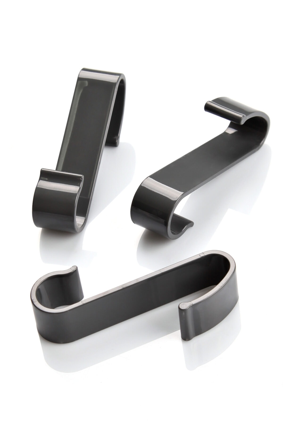 Pazarika 3 Lü Çok Amaçlı Plastik S Askı Füme