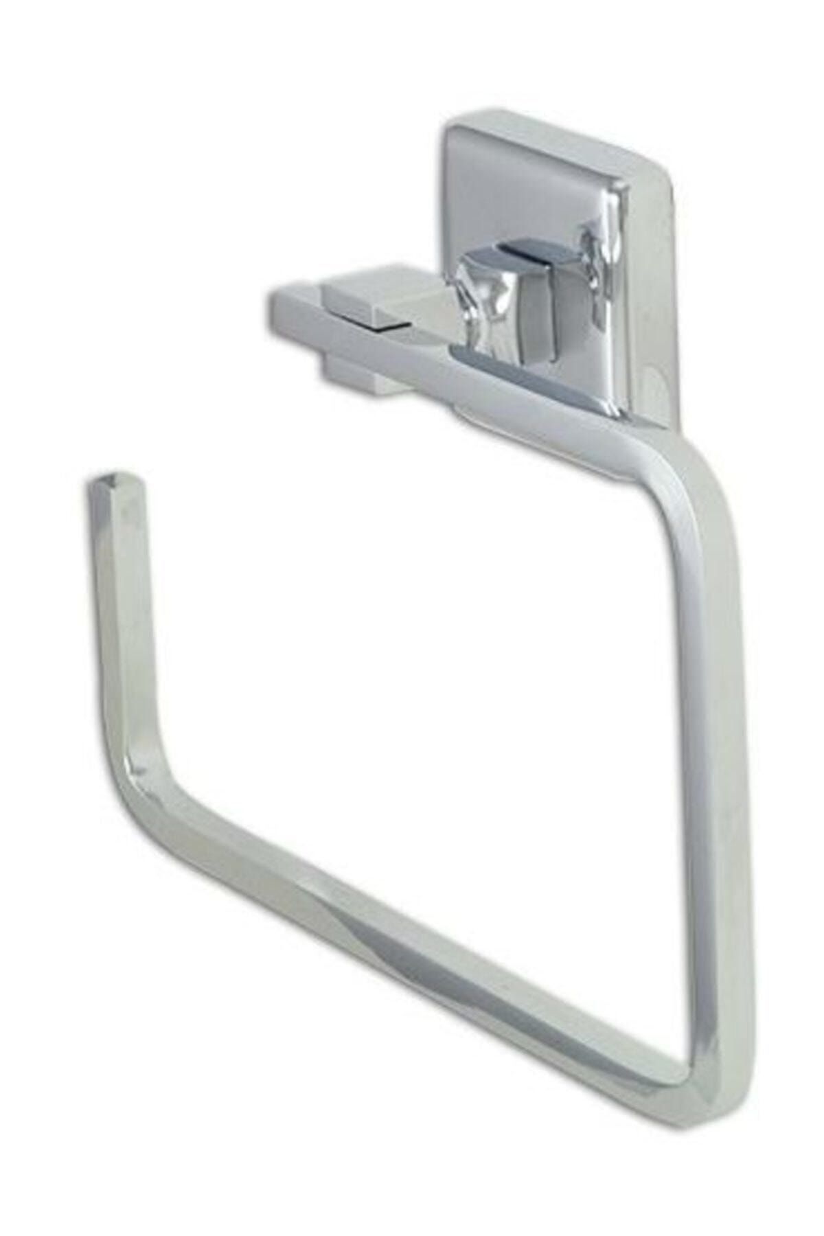 CLK BANYO Çelik Banyo Kumru Yuvarlak Havluluk Krom Renkli
