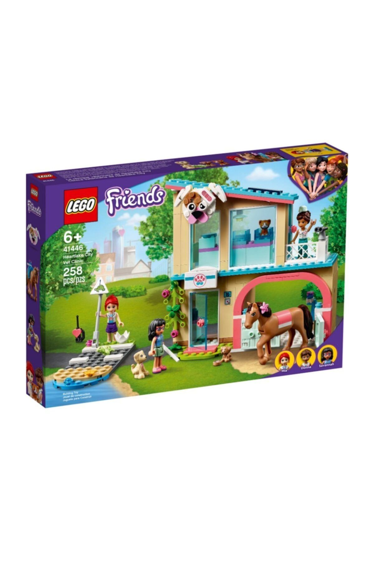 LEGO 41446 ® Friends Heartlake City Veteriner Kliniği 258 Parça +6 Yaş